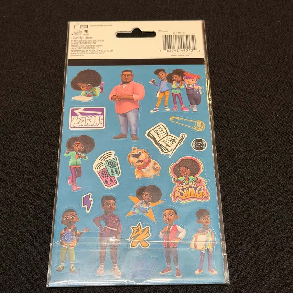 SandyLion Karma's World Holographic Stickers Pack